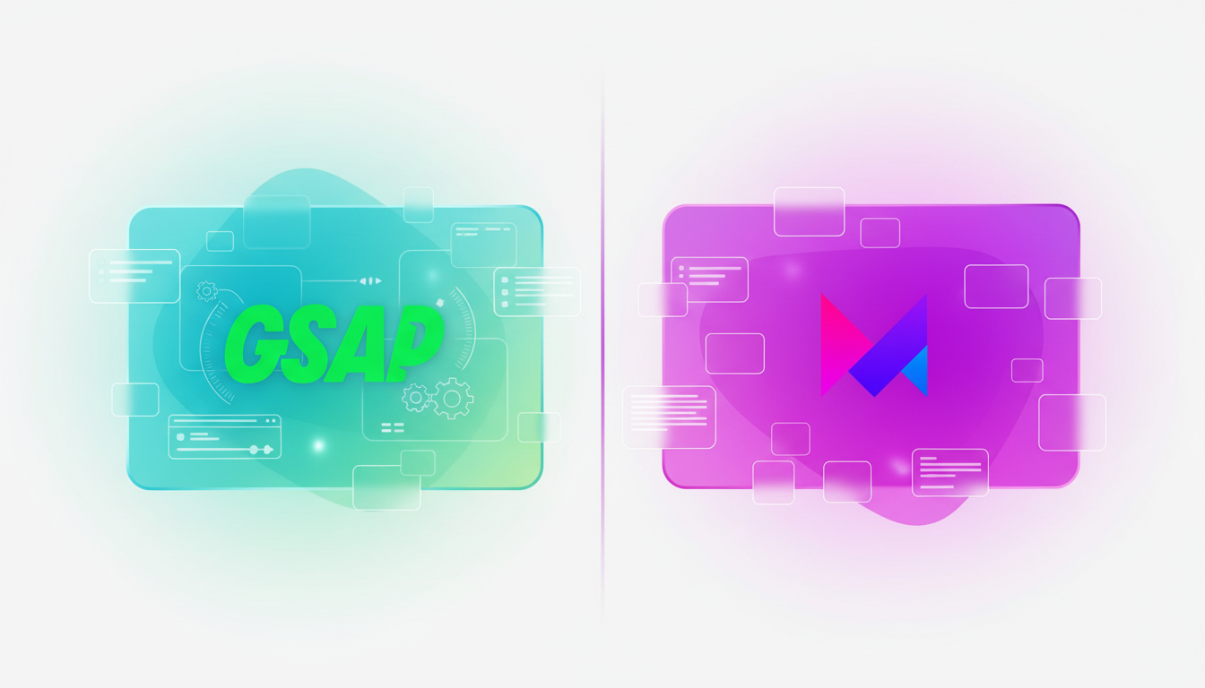 GSAP proti Framer Motion