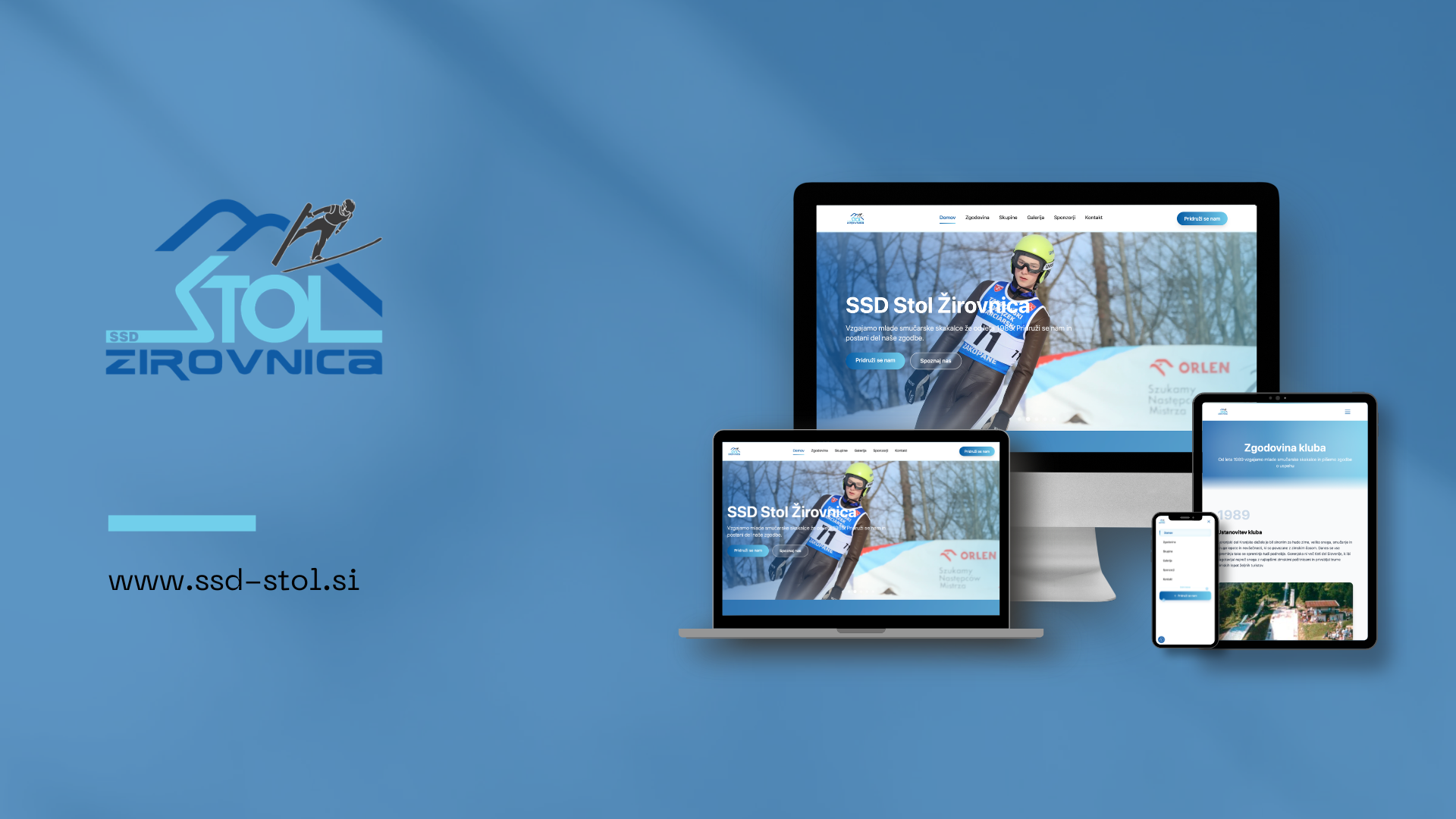 SSD Stol Žirovnica - spletna stran
